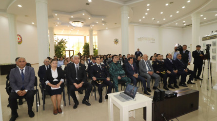 Qazaxda “Ümummilli Lider Heydər Əliyev müstəqil, suveren, demokratik, hüquqi dövlətin Azərbaycan modelinin müəllifidir” adlı elmi-praktiki konfrans keçirilib 08.05.2025