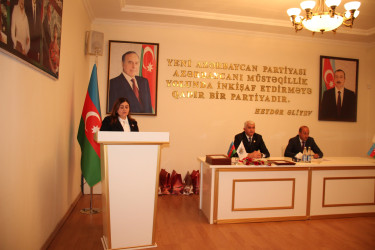 Qazaxda 8 Noyabr - Zəfər Gününə həsr olunmuş “Azərbaycan Zəfərlər ölkəsidir” mövzusunda tədbir keçirilib 04.11.2025