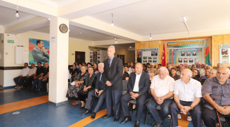 Qazaxda icra başçısının sentyabr ayı üzrə vətəndaşlarla keçirilən növbəti səyyar görüşü rayonun Birinci Şıxlı kəndində olub 14.09.2026