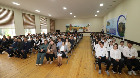 Qazaxda sağlam və rasional qidalanma, qida məhsullarının konservləşdirilməsi, həmin məhsulların saxlanılması və istifadəsi zamanı sanitariya-gigiyena norma və qaydalarına riayət olunması ilə bağlı maarifləndirici tədbir keçirilib 24.05.2025