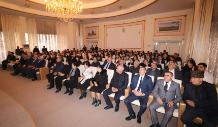 Qazaxda Xalq yazıçısı Yusif Səmədoğlunun 90 illiyi münasibətilə ədəbi-bədii gecə keçirilib-25.12.2025