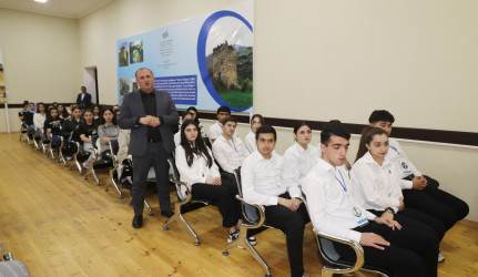 Qazaxda sağlam və rasional qidalanma, qida məhsullarının konservləşdirilməsi, həmin məhsulların saxlanılması və istifadəsi zamanı sanitariya-gigiyena norma və qaydalarına riayət olunması ilə bağlı maarifləndirici tədbir keçirilib 24.05.2025