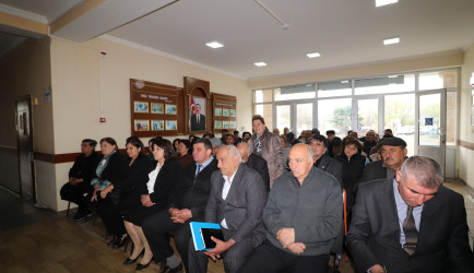 Qazaxda icra başçısının aprel ayında vətəndaşlarla keçirilən növbəti səyyar görüşü rayonun Qazaxbəyli kəndində yaşayan sakinlərlə olub 10.04.2026