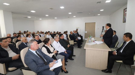 Qazaxda icra başçısı səhiyyə işçiləri ilə görüşüb 12.03.2025