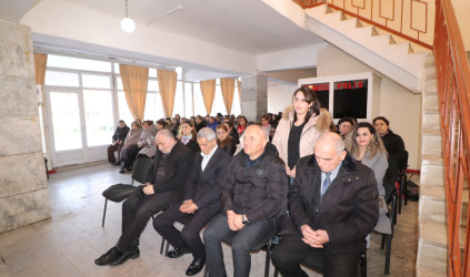 Qazaxda icra başçısının dekabr ayında vətəndaşlarla keçirilən növbəti səyyar görüşü şəhər sakinləri ilə olub-18.12.2025