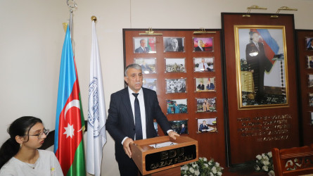 BDU-nun Qazax filialında “Azərbaycan Konstitusiyası və dövlətçilik tariximiz - Suverenliyimiz tələbələrin gözü ilə” adlı Elmi Konfrans keçirilib 15.05.2025