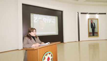 Qazaxda görkəmli oftalmoloq-alim, akademik Zərifə Əliyevanın anım günü ilə əlaqədar “Zirvələrə yüksələn zərif insan ömrü” adlı tədbir keçirilib 15.04.2025