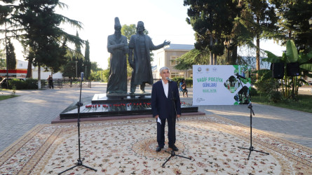 Vaqif Poeziya Günləri şairin doğulduğu Qazax rayonundan start götürüb-14.07.2025