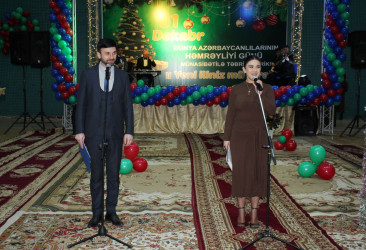 Qazaxda “Birlik və Həmrəyliklə yeni ilə doğru” adlı bayram tədbiri keçirilib-26.12.2025