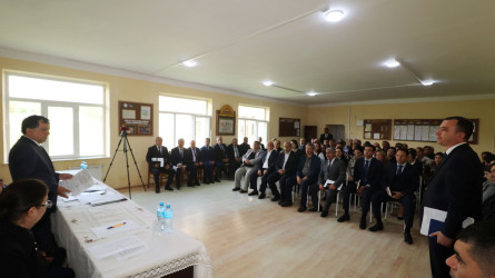 Qazaxda icra başçısı may ayı üzrə növbəti səyyar görüşünü Alpout kənd sakinləri ilə keçirib 13.05.2026