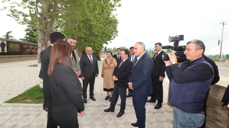 Qardaş Türkiyədən gənclər və idman sahəsində çalışan bir qrup əməkdaş Qazaxda səfərdə olublar 04.05.2026