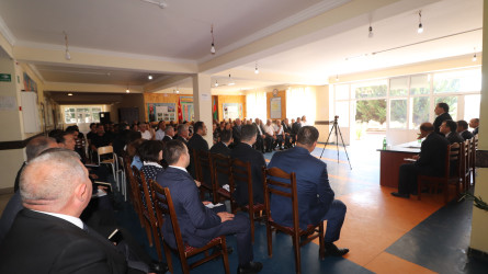 Qazaxda icra başçısının sentyabr ayı üzrə vətəndaşlarla keçirilən növbəti səyyar görüşü rayonun Birinci Şıxlı kəndində olub 14.09.2026