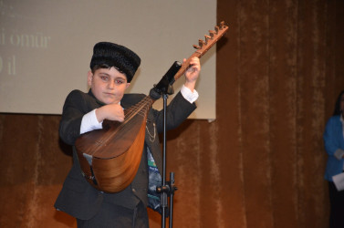 Qazaxda Xalq şairi Səməd Vurğunun 120 illik yubileyinə həsr olunmuş “Şeir kimi ömür” başlıqlı ədəbi-bədii gecə keçirilib 13.04.2026