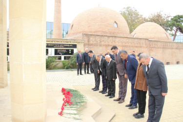 Qazaxda 8 Noyabr - Zəfər Gününə həsr olunmuş “Azərbaycan Zəfərlər ölkəsidir” mövzusunda tədbir keçirilib 04.11.2025