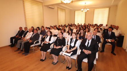 Qazaxda “15 iyun - Milli Qurtuluş Günü Azərbaycanın şanlı dövlətçilik tarixinə qızıl hərflərlə yazılan bir gündür!” mövzusunda tədbir keçirilib 12.06.2025