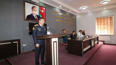 Qazaxda icra başçısı bir qrup Polis əməkdaşını peşə bayramları münasibətilə Fəxri Fərmanla təltif edib-02.07.2025