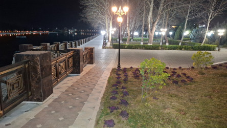 Qazax şəhəri Heydər Əliyev adına park - 04.03.2026