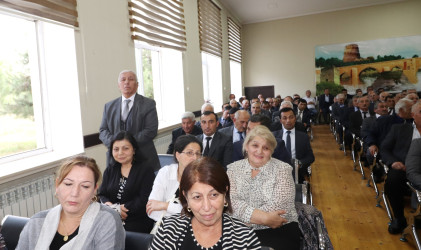 Qazaxda təhsil işçilərinin iştirakı ilə müşavirə keçirilib 30.09.2025