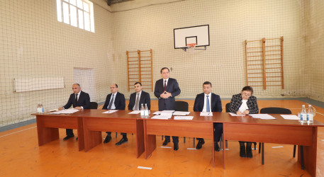 Qazaxda icra başçısının 2026-cı ilin yanvar ayı üzrə vətəndaşlarla keçirilən ilk səyyar görüşü rayonun Daş Salahlı kəndində olub 08.01.2026