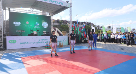 5 Mart - Bədən Tərbiyəsi və İdman Günü münasibətilə idman paradı və “İdman Paytaxtı”nın açılış mərasimi - 05.03.2026