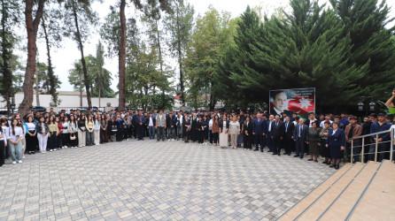 BDU-nun Qazax filialında Bilik Günü və 2025-2026-cı tədris ilinin başlanması münasibətilə tədbir keçirilib 15.09.2025