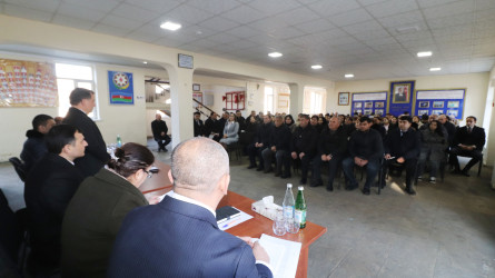 Qazaxda icra başçısının yanvar ayında vətəndaşlarla keçirilən növbəti səyyar görüşü şəhərin Nəriman Nərimanov yaşayış massivində yaşayan sakinlərlə olub 15.01.2026