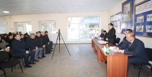 Qazaxda icra başçısının yanvar ayında vətəndaşlarla keçirilən növbəti səyyar görüşü şəhərin Nəriman Nərimanov yaşayış massivində yaşayan sakinlərlə olub 15.01.2026