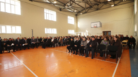 Qazaxda icra başçısının 2026-cı ilin yanvar ayı üzrə vətəndaşlarla keçirilən ilk səyyar görüşü rayonun Daş Salahlı kəndində olub 08.01.2026