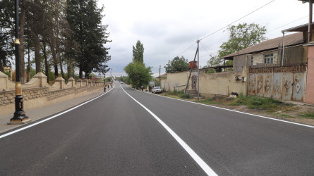 Qazaxda yeni asfalt örtüyü vurulmuş küçələrdən FOTOLAR (Bakı küçəsinin dairədən (“Əsədoğlu” marketin yanı) avtovağzalın qarşısına olan hissəsi və Əliağa Şıxlinski küçəsi) - 15.09.2025