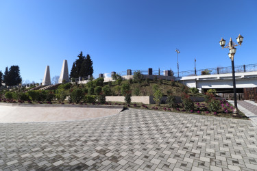 Qazax şəhəri Heydər Əliyev adına park - 04.03.2026