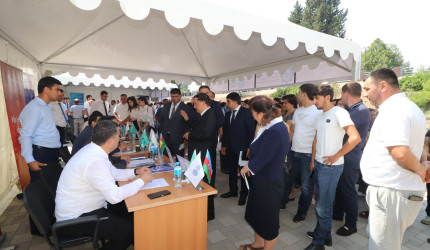 Qazaxda növbəti əmək yarmarkası keçirilib-20.08.2025