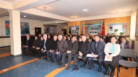 Qazaxda icra başçısının fevral ayı üzrə vətəndaşlarla keçirilən növbəti səyyar görüşü rayonun Birinci Şıxlı kəndində olub 11.02.2026