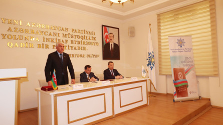 Qazaxda “Ümummilli Lider Heydər Əliyev müstəqil Azərbaycan Konstitusiyasının müəllifidir” mövzusunda elmi-praktik konfrans keçirilib 25.04.2025