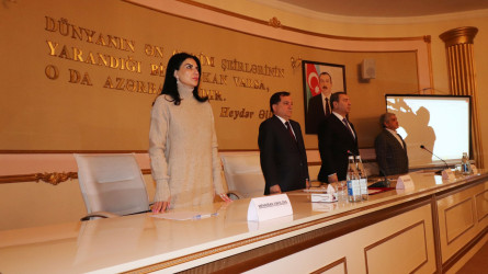 Qazaxda Xalq yazıçısı Yusif Səmədoğlunun 90 illiyi münasibətilə ədəbi-bədii gecə keçirilib-25.12.2025