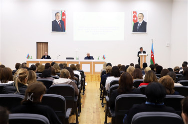 ADU məzunlarının professionallıq və peşə vərdişlərinin təkmilləşdirilməsi konfransının açılış mərasimi keçirilib 03.10.2025