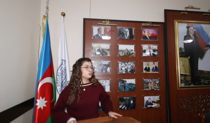 BDU-nun Qazax filialında “Xocalı faciəsi - Qalib xalqın silinməyən yaddaşı” adlı anım tədbiri keçirilib 25.02.2026
