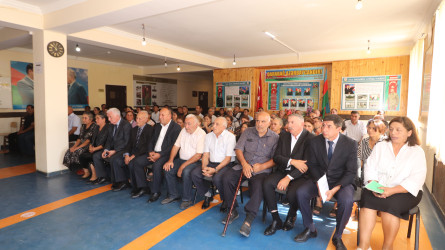 Qazaxda icra başçısının sentyabr ayı üzrə vətəndaşlarla keçirilən növbəti səyyar görüşü rayonun Birinci Şıxlı kəndində olub 14.09.2026