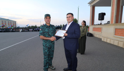 Dövlət Sərhəd Xidmətinin (DSX) Sərhəd Qoşunlarının “Qazax” Əlahiddə Sərhəd Diviziyasının qarnizon kompleksində sərhədçilər peşə bayramlarını qeyd ediblər 18.08.2026