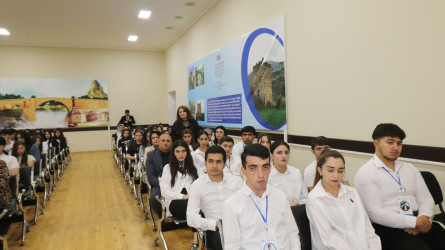 Qazaxda sağlam və rasional qidalanma, qida məhsullarının konservləşdirilməsi, həmin məhsulların saxlanılması və istifadəsi zamanı sanitariya-gigiyena norma və qaydalarına riayət olunması ilə bağlı maarifləndirici tədbir keçirilib 24.05.2025