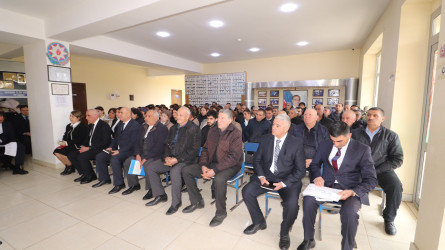 Qazaxda icra başçısının mart ayı üzrə vətəndaşlarla keçirilən növbəti səyyar görüşü rayonun Aşağı Salahlı kəndində olub 06.03.2026