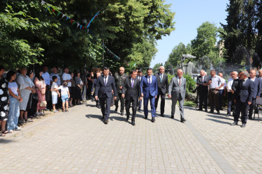 Qazaxda 15 İyun - Milli Qurtuluş Gününə həsr edilmiş “Qurtuluşun əbədi müəllifi” adlı tədbir keçirilib  13.06.2025