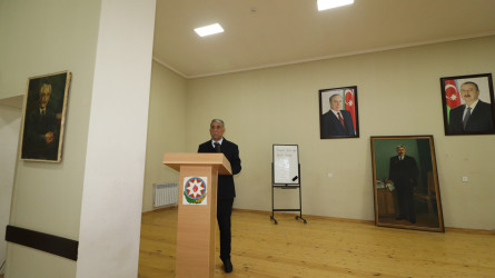 Qazaxda Xalq şairi Səməd Vurğunun 120 illiyinə həsr olunmuş “Adını daşıdığımız zirvə: Səməd Vurğun - 120” adlı tədbir keçirilib 30.04.2026