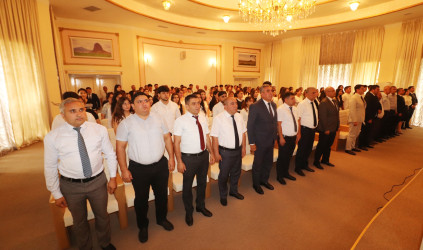 Qazaxda “Heydər Əliyev Konstitusiyası müstəqil, suveren, qüdrətli Azərbaycanın dinamik inkişafını təmin edən hüquqi sənəddir!” mövzusunda Regional Konfrans keçirilib - 28.08.2025