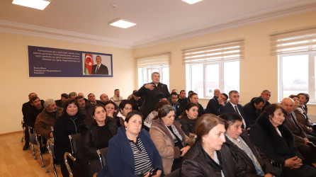 Qazaxda icra başçısının 2025-ci il üzrə vətəndaşlarla keçirilən sonuncu səyyar görüşü rayonun Kosalar kəndində olub-26.12.2025