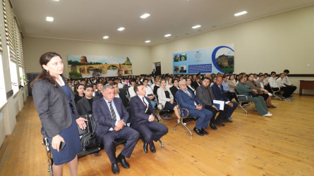 Qazaxda sağlam və rasional qidalanma, qida məhsullarının konservləşdirilməsi, həmin məhsulların saxlanılması və istifadəsi zamanı sanitariya-gigiyena norma və qaydalarına riayət olunması ilə bağlı maarifləndirici tədbir keçirilib 24.05.2025