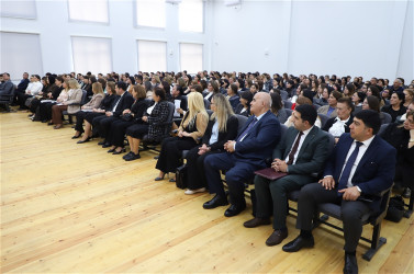 ADU məzunlarının professionallıq və peşə vərdişlərinin təkmilləşdirilməsi konfransının açılış mərasimi keçirilib 03.10.2025