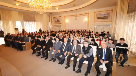 Qazaxda "Konstitusiyamız və suverenliyimiz xalqımızın milli sərvətidir" adlı elmi-praktik konfrans keçirilib 25.02.2025