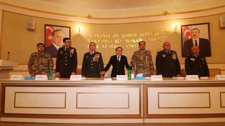 Qazaxda 8 Noyabr – Zəfər Gününün beşinci ildönümü ərəfəsində Vətən müharibəsi iştirakçıları ilə gənclərin görüşü təşkil edilib 23.10.2025