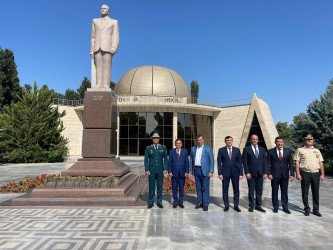 Dövlət Sərhəd Xidmətinin (DSX) Sərhəd Qoşunlarının “Qazax” Əlahiddə Sərhəd Diviziyasının qarnizon kompleksində sərhədçilər peşə bayramlarını qeyd ediblər-18.08.2025