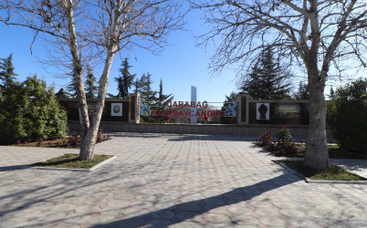 Qazax şəhəri Heydər Əliyev adına park - 04.03.2026